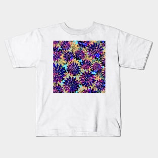 Poppin’ Petals - Digitally Illustrated Abstract Flower Pattern for Home Decor, Clothing Fabric, Curtains, Bedding, Pillows, Upholstery, Phone Cases and Stationary Kids T-Shirt